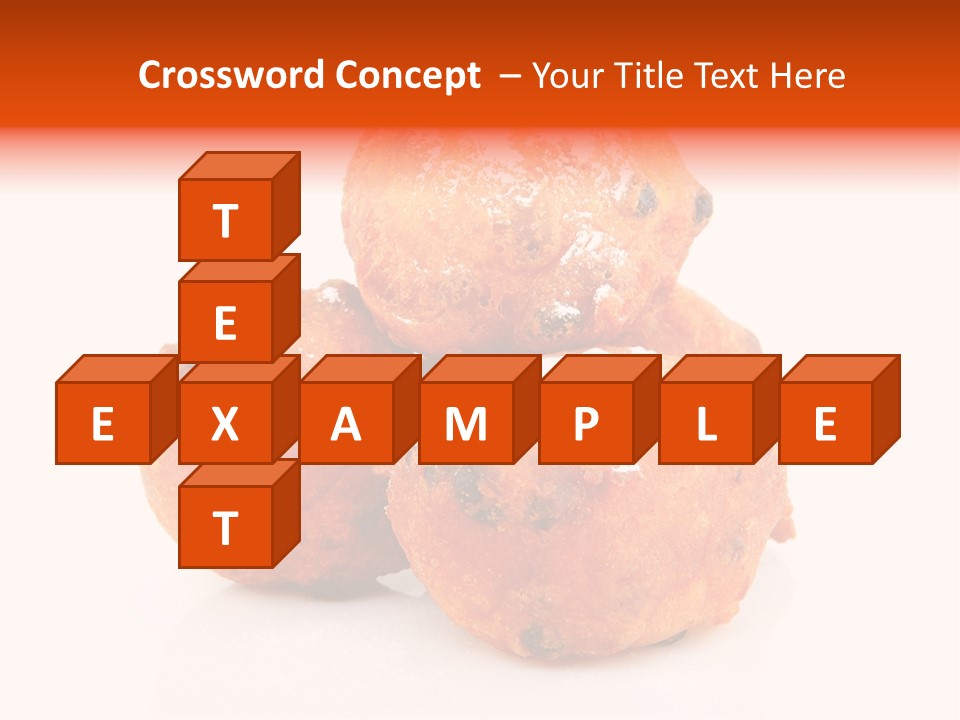 Years Dutch Donut PowerPoint Template