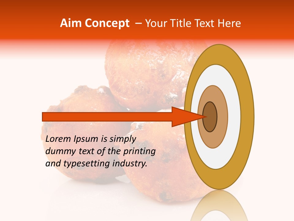 Years Dutch Donut PowerPoint Template