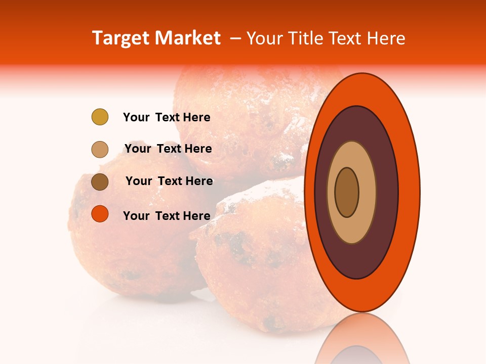 Years Dutch Donut PowerPoint Template
