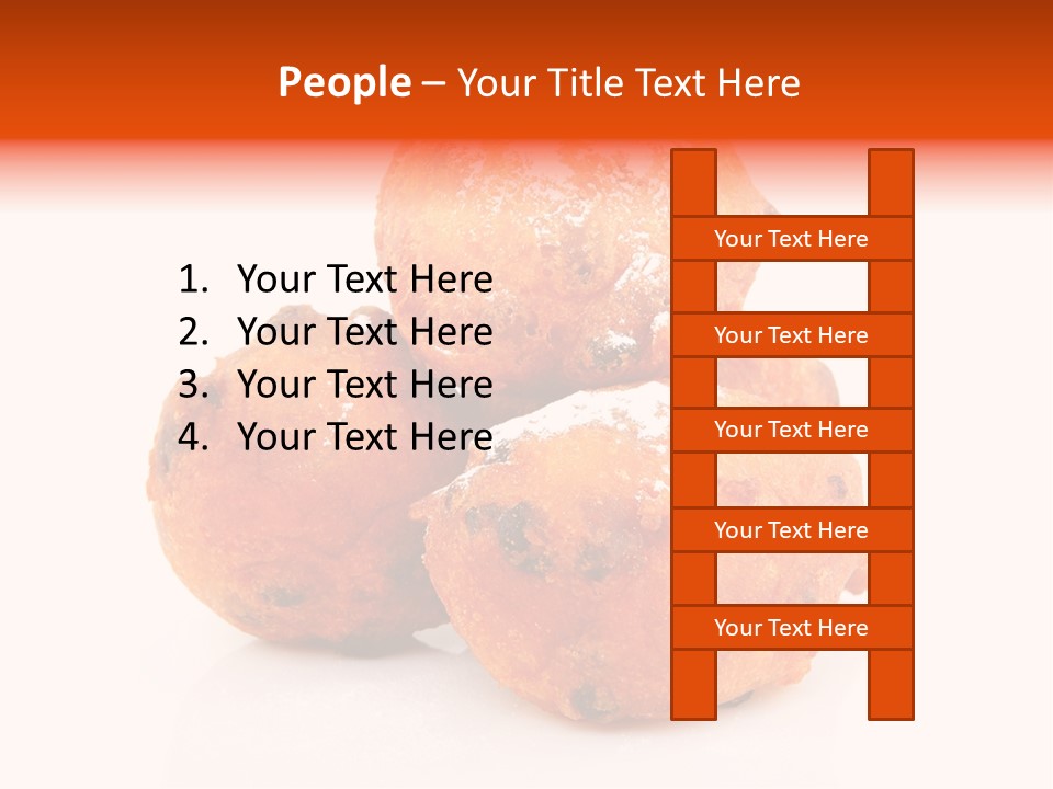 Years Dutch Donut PowerPoint Template