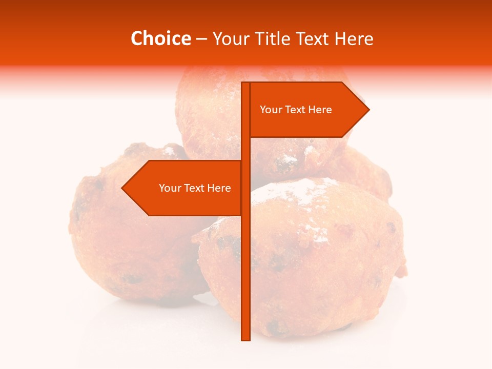 Years Dutch Donut PowerPoint Template