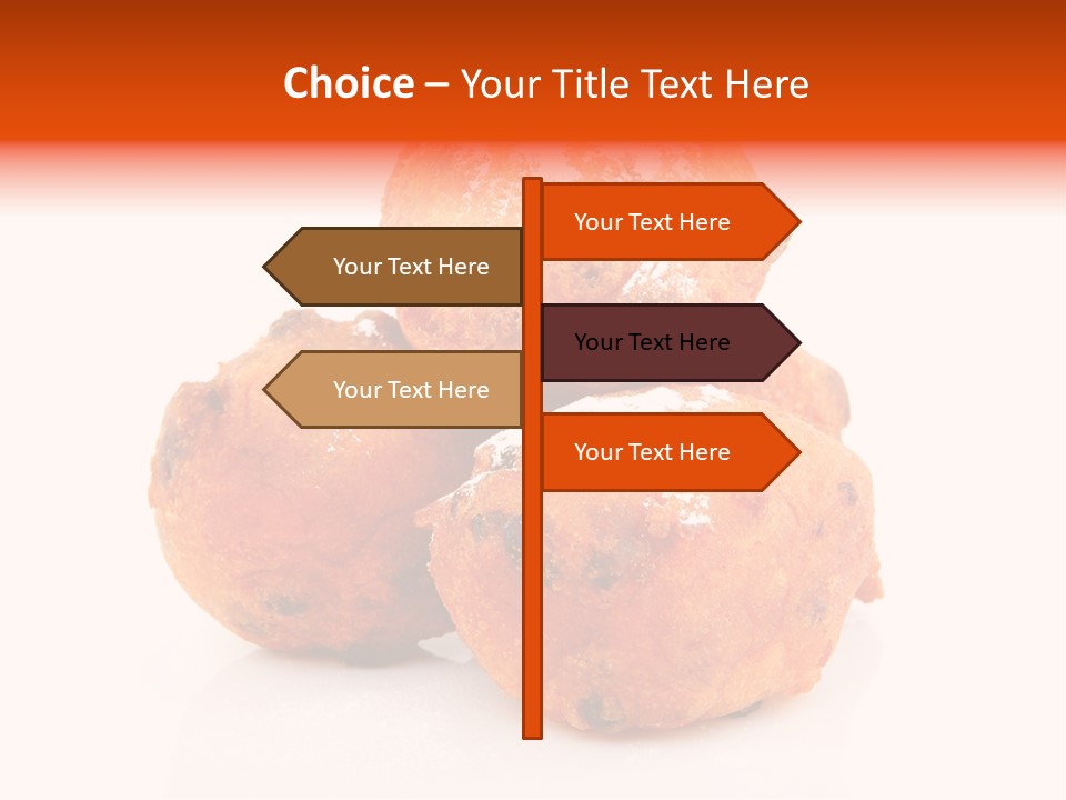 Years Dutch Donut PowerPoint Template