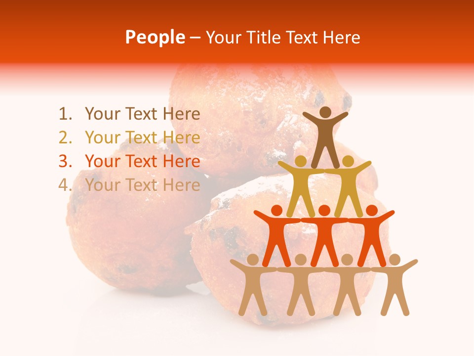 Years Dutch Donut PowerPoint Template