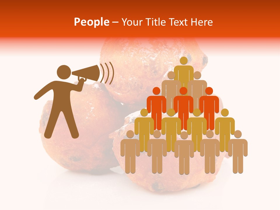 Years Dutch Donut PowerPoint Template