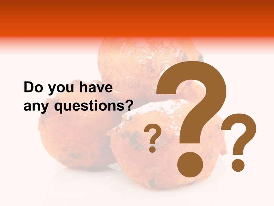 Years Dutch Donut PowerPoint Template