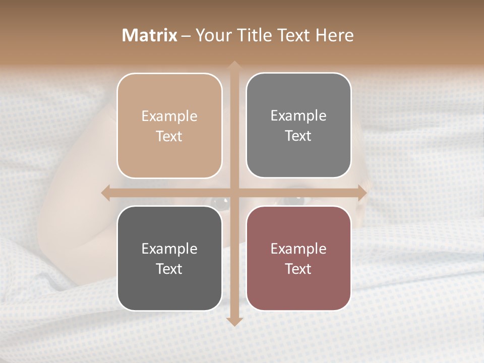 Child Beautiful Asleep PowerPoint Template