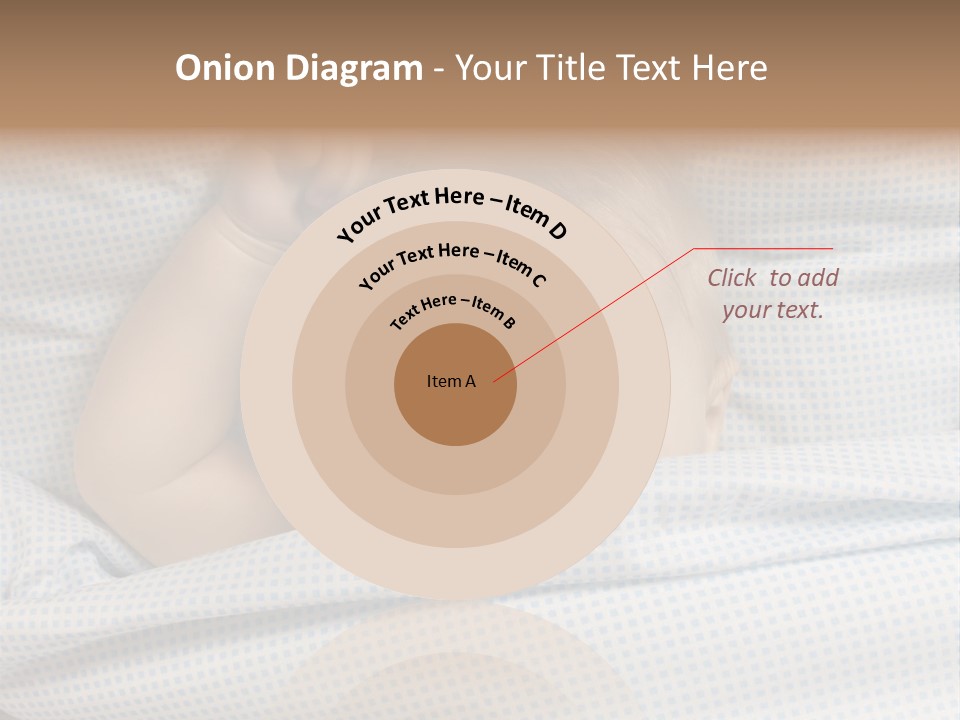 Child Beautiful Asleep PowerPoint Template