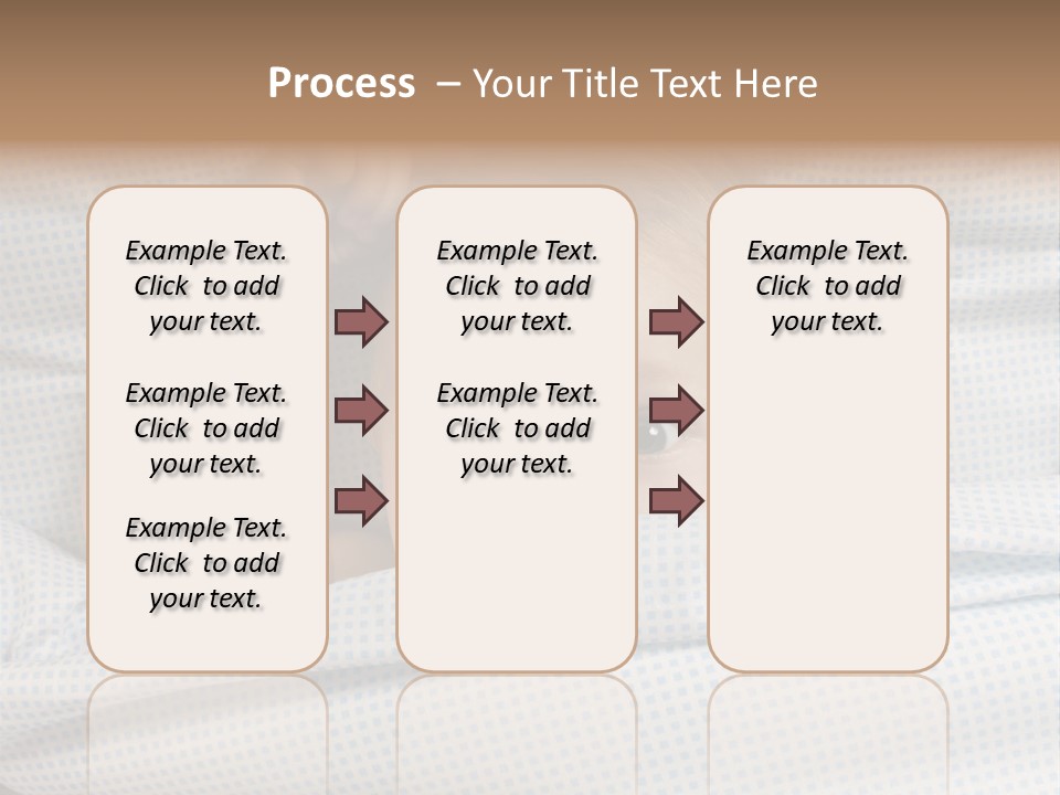 Child Beautiful Asleep PowerPoint Template