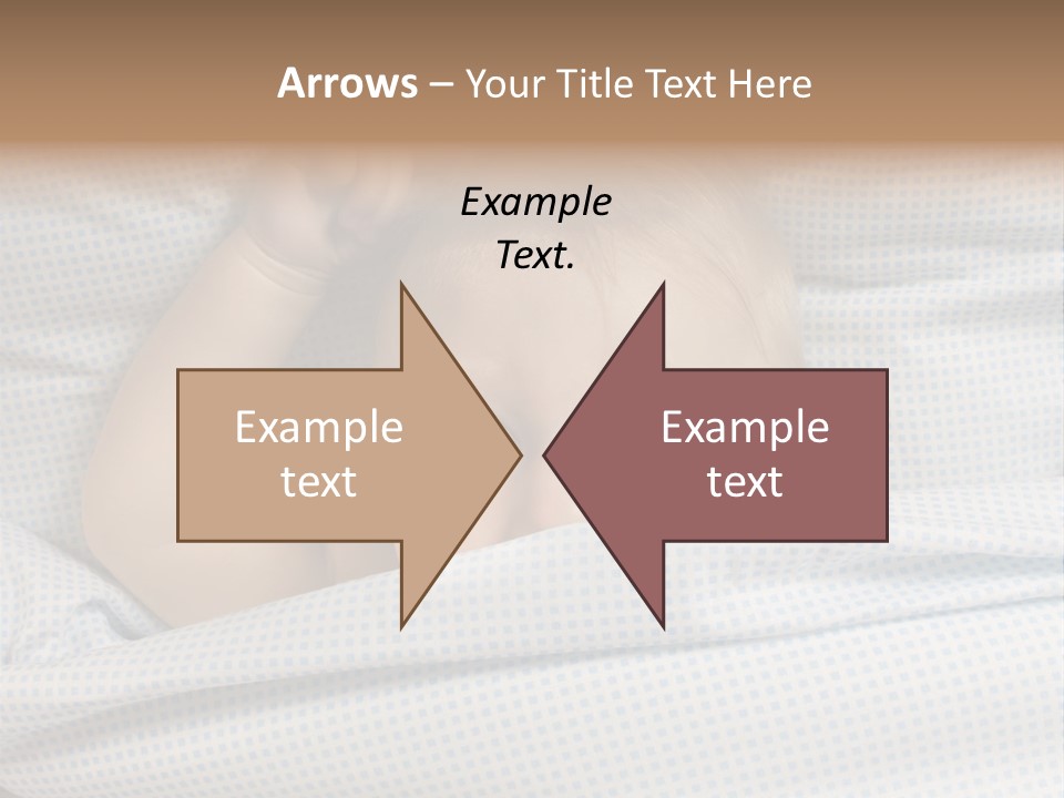 Child Beautiful Asleep PowerPoint Template