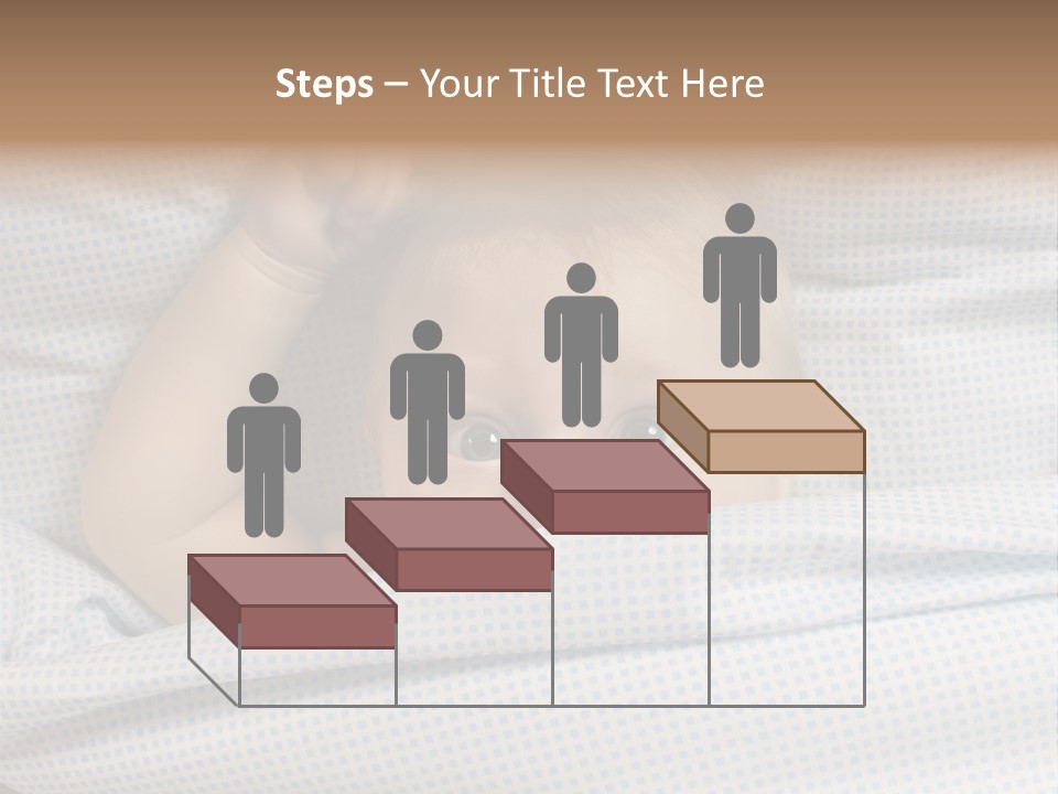 Child Beautiful Asleep PowerPoint Template