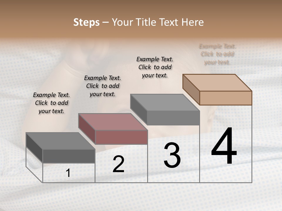 Child Beautiful Asleep PowerPoint Template