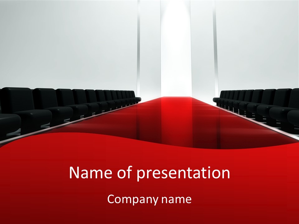 Exhibition Niche Indoors PowerPoint Template