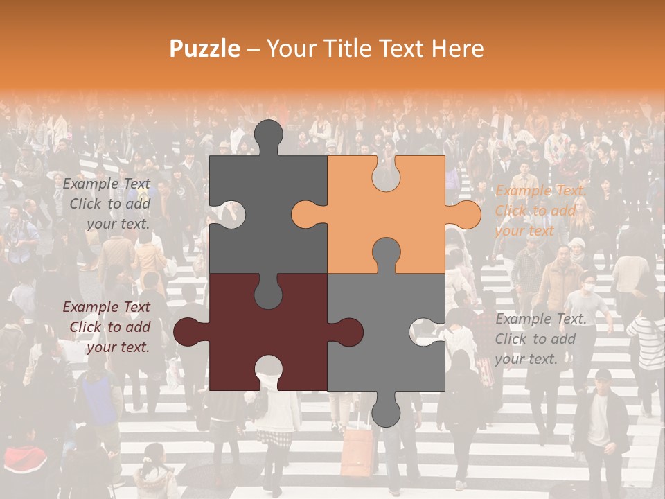 City Scramble Tokyo PowerPoint Template