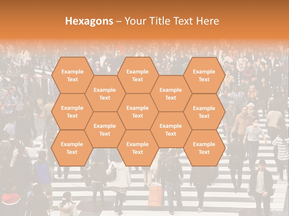 City Scramble Tokyo PowerPoint Template