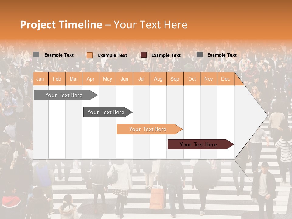 City Scramble Tokyo PowerPoint Template