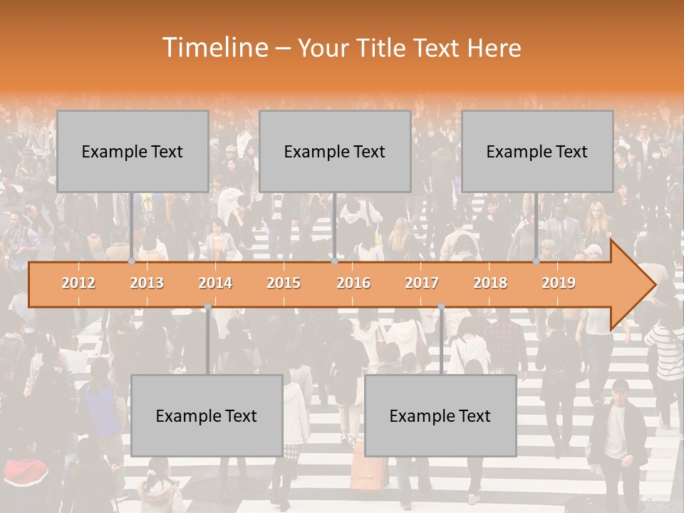 City Scramble Tokyo PowerPoint Template