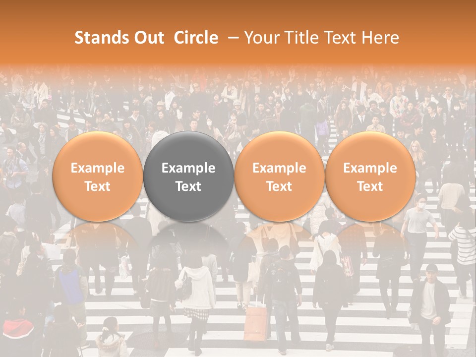 City Scramble Tokyo PowerPoint Template