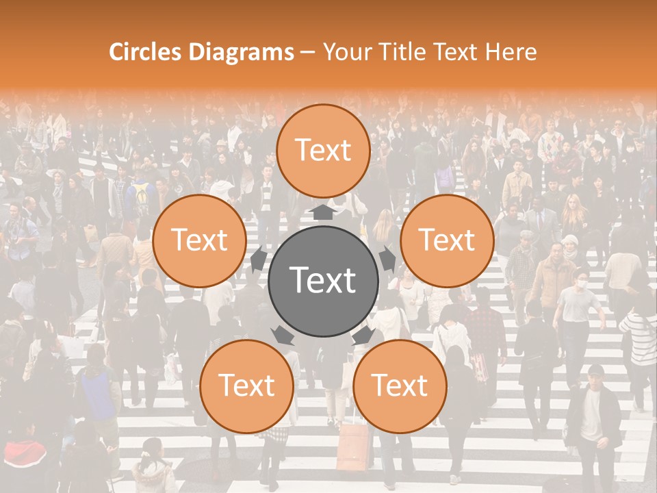 City Scramble Tokyo PowerPoint Template