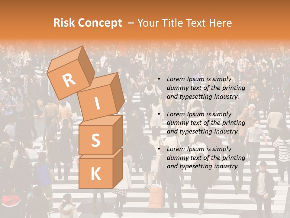 City Scramble Tokyo PowerPoint Template