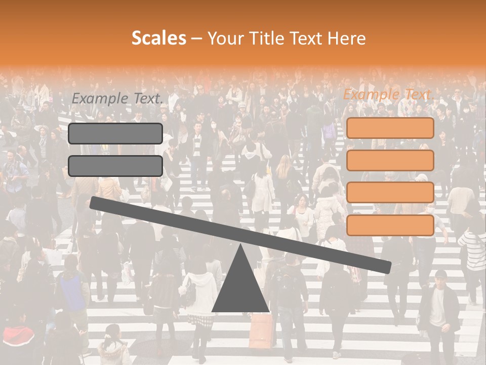 City Scramble Tokyo PowerPoint Template
