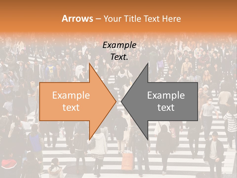 City Scramble Tokyo PowerPoint Template