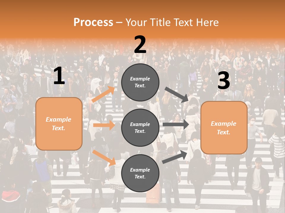 City Scramble Tokyo PowerPoint Template
