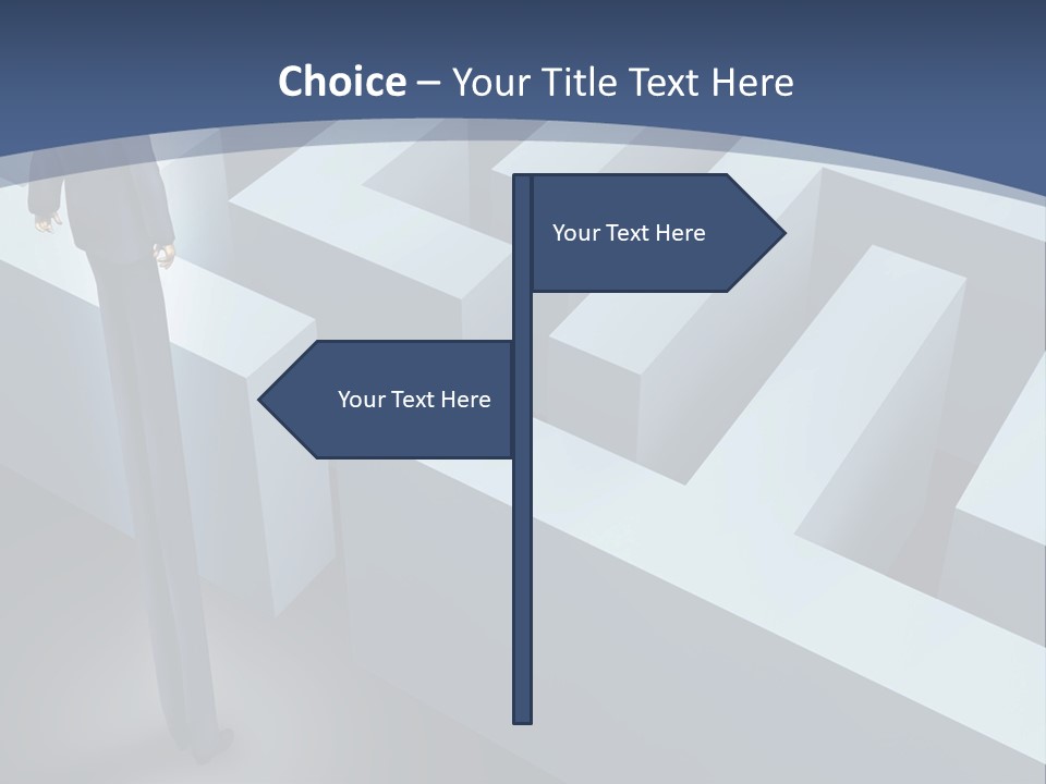 Success Discovery Lost PowerPoint Template