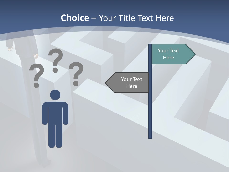 Success Discovery Lost PowerPoint Template