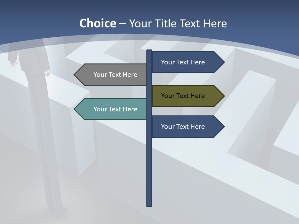 Success Discovery Lost PowerPoint Template