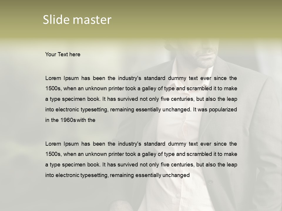 Water Lawyer Discuss PowerPoint Template