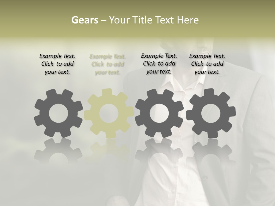 Water Lawyer Discuss PowerPoint Template