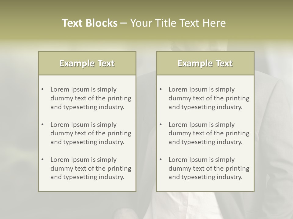 Water Lawyer Discuss PowerPoint Template
