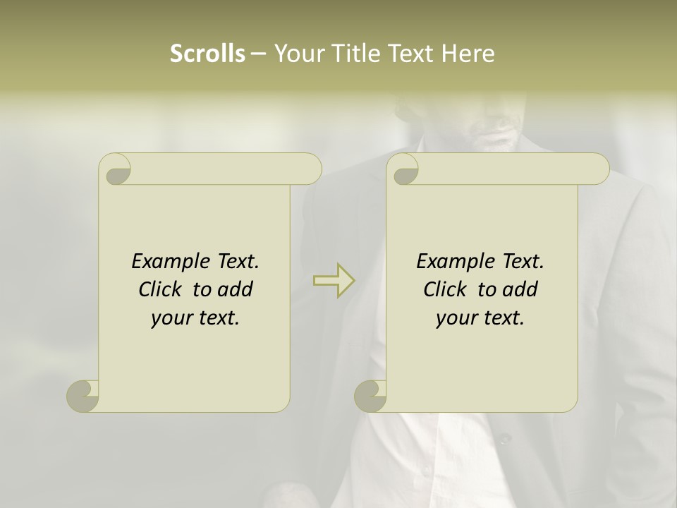 Water Lawyer Discuss PowerPoint Template