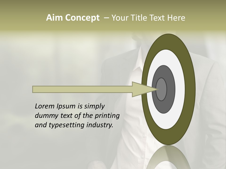 Water Lawyer Discuss PowerPoint Template