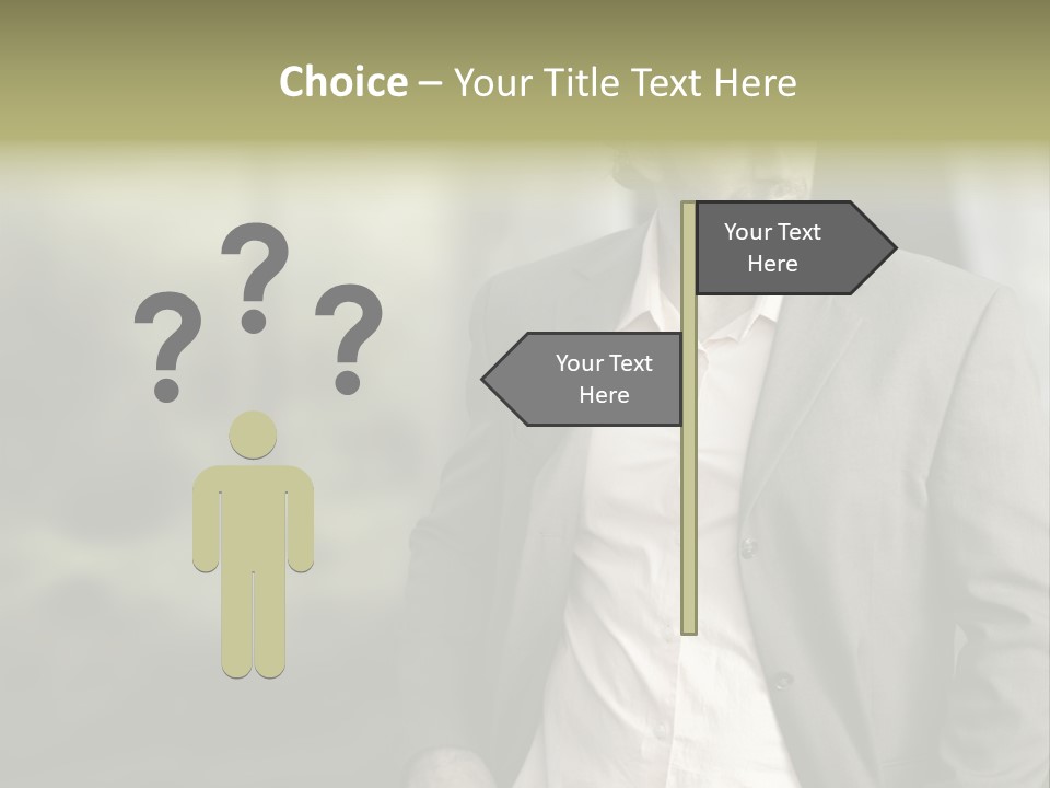 Water Lawyer Discuss PowerPoint Template