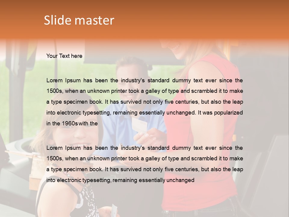 Caucasian Leg Background PowerPoint Template