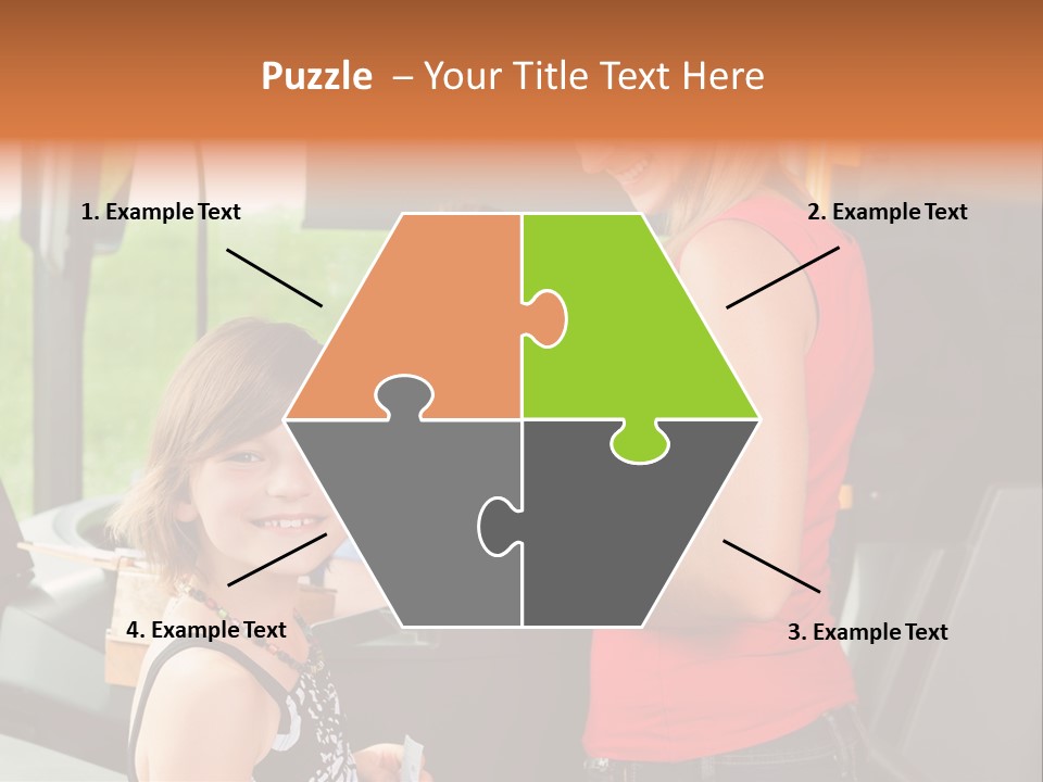 Caucasian Leg Background PowerPoint Template