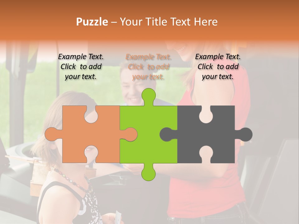 Caucasian Leg Background PowerPoint Template