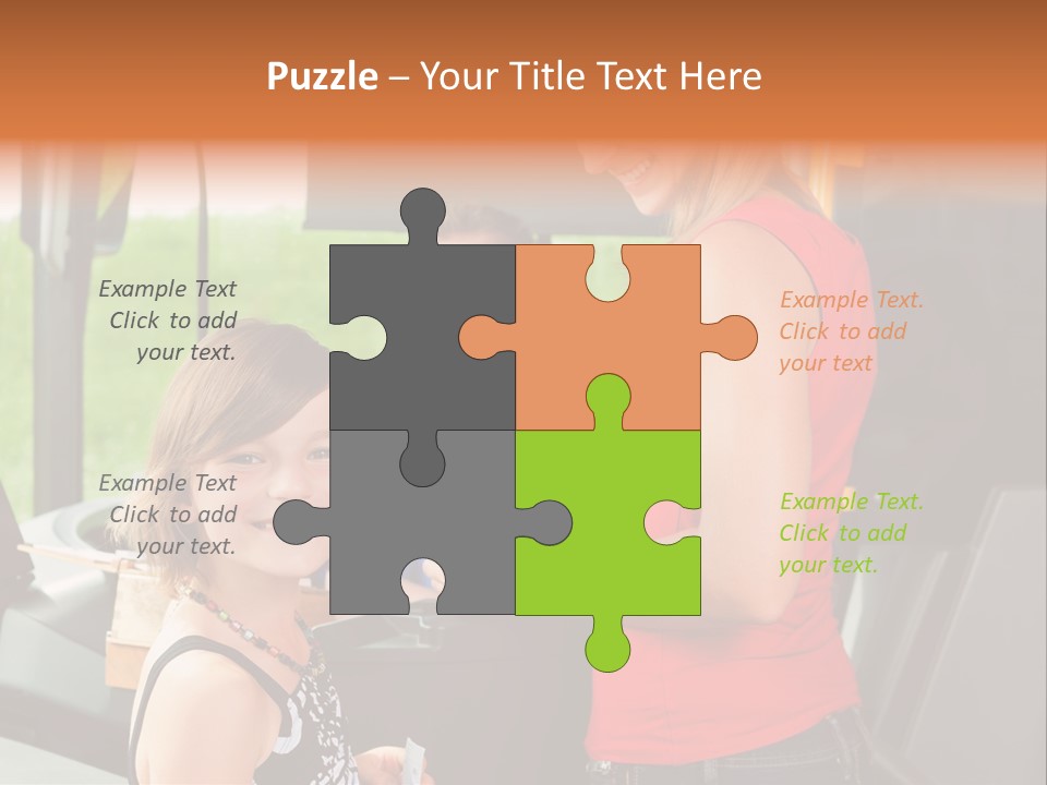 Caucasian Leg Background PowerPoint Template