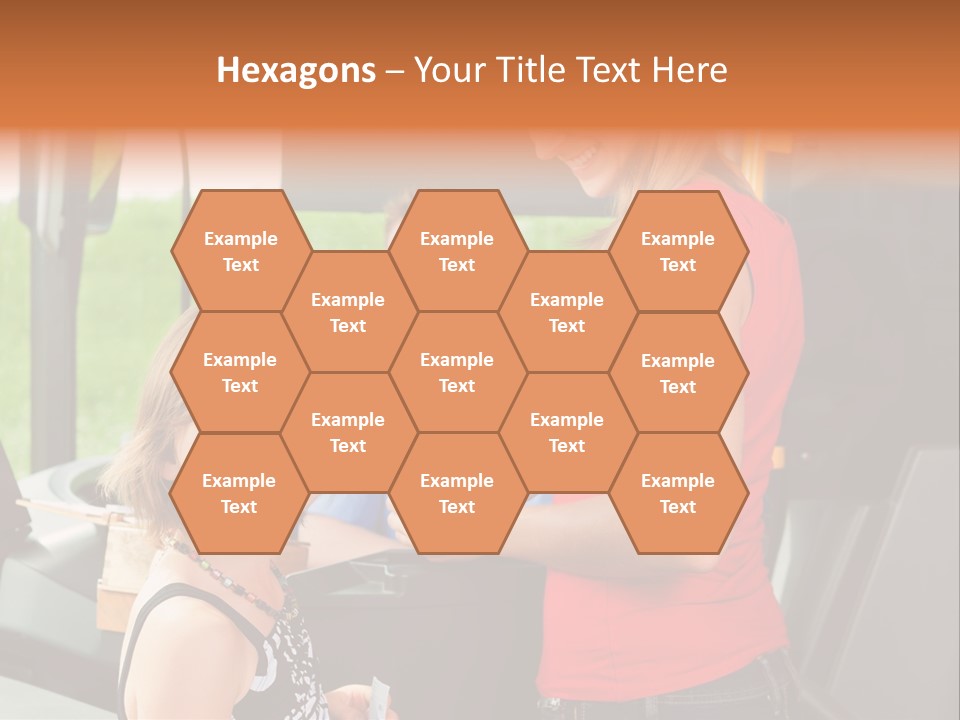 Caucasian Leg Background PowerPoint Template