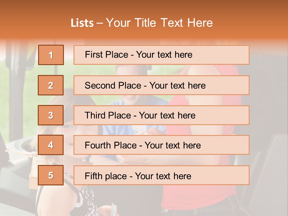 Caucasian Leg Background PowerPoint Template