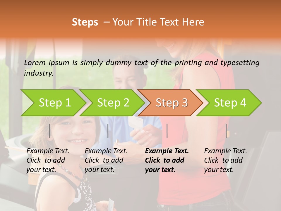 Caucasian Leg Background PowerPoint Template