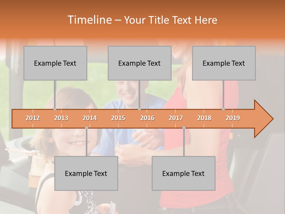 Caucasian Leg Background PowerPoint Template