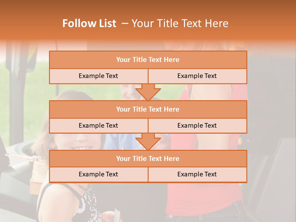 Caucasian Leg Background PowerPoint Template