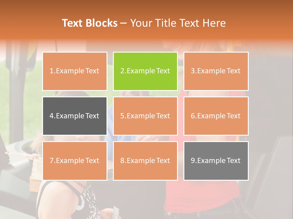 Caucasian Leg Background PowerPoint Template