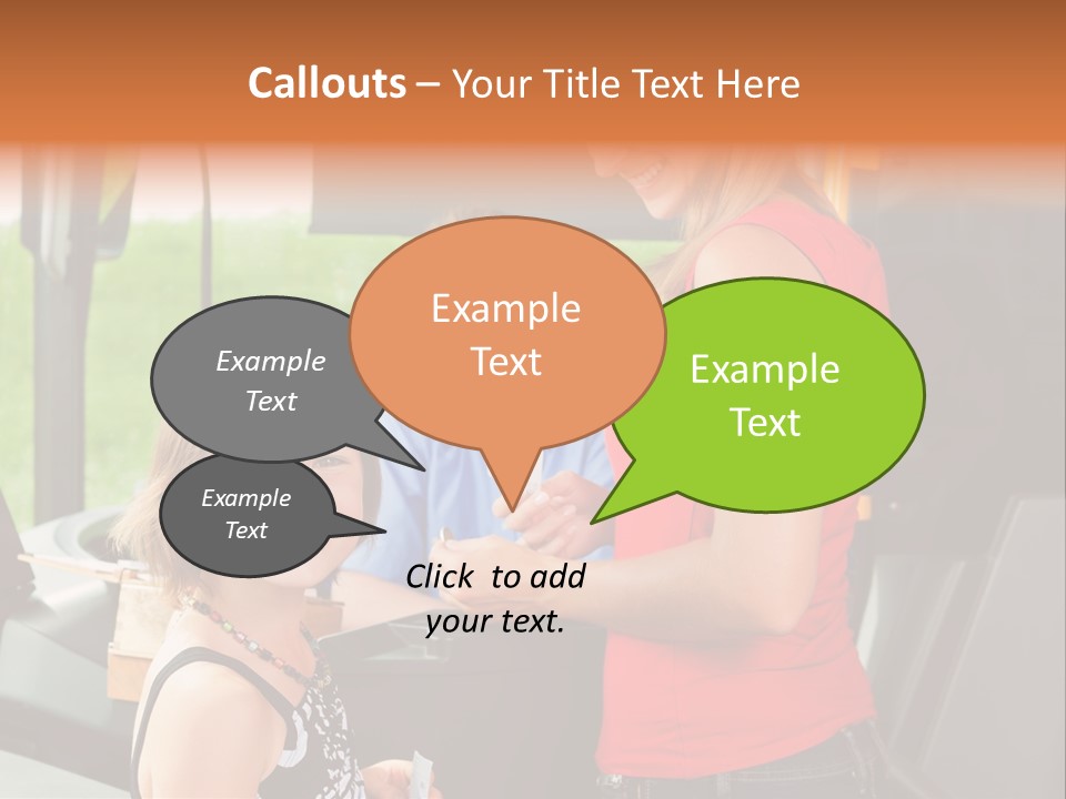 Caucasian Leg Background PowerPoint Template