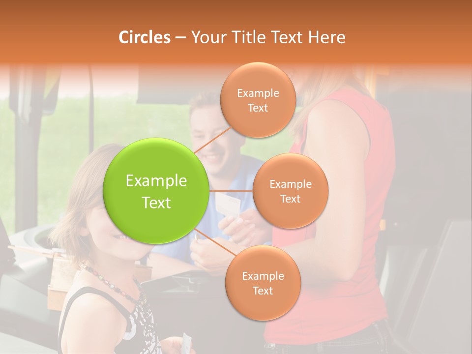 Caucasian Leg Background PowerPoint Template