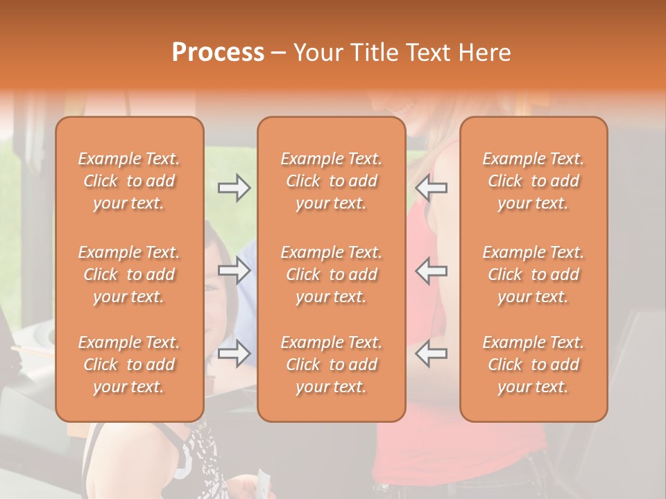 Caucasian Leg Background PowerPoint Template