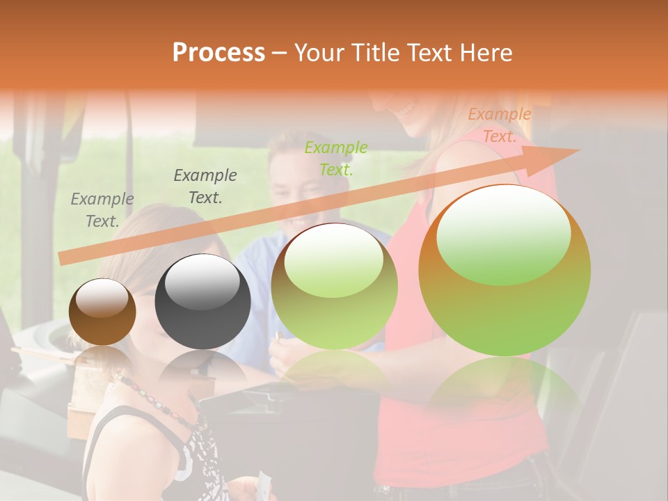 Caucasian Leg Background PowerPoint Template