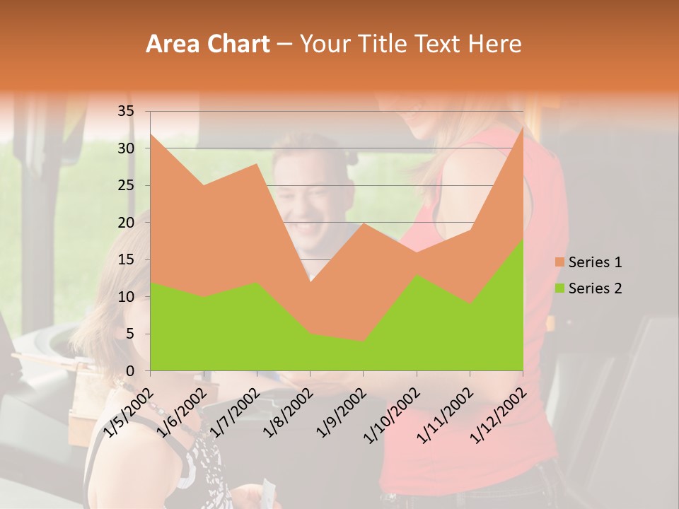 Caucasian Leg Background PowerPoint Template